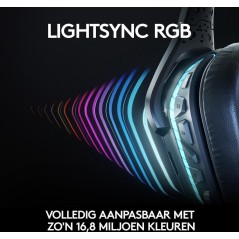 Logitech Gaming Headset G935 Trådløs Høretelefoner Sort Blå